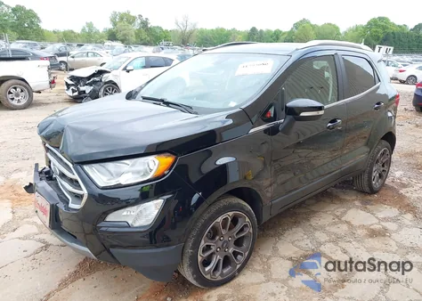 2019 Ford Ecosport Titanium from USA, damaged, VIN MAJ6S3KL8KC281579